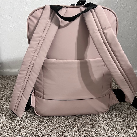 Calpak Luka Laptop Backpack Pink Rose Quartz 15" - Picture 6 of 10
